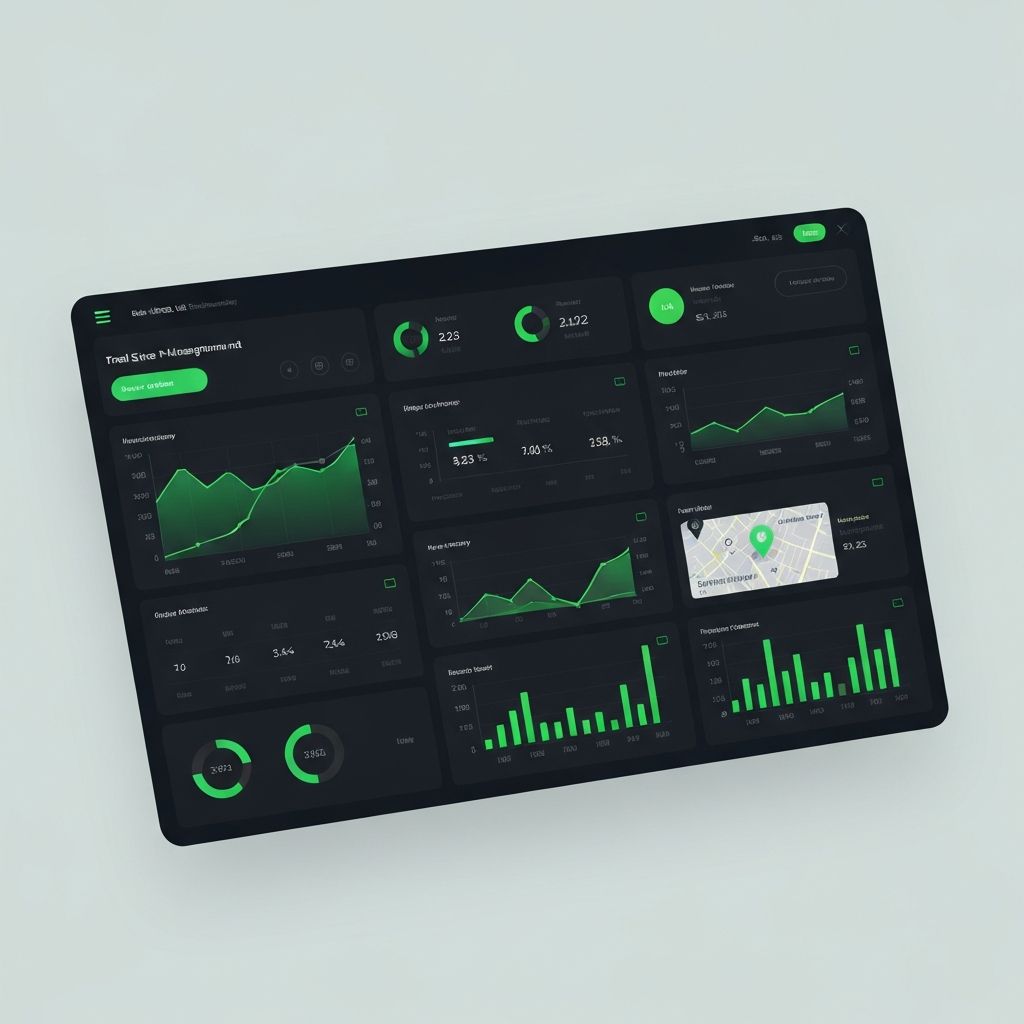 Dashboard de mercadocontrol.app mostrando métricas de gestión de tienda